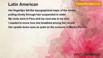 Whit Leyenberger - Latin American