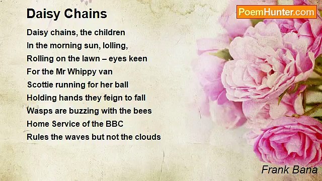 Frank Bana - Daisy Chains