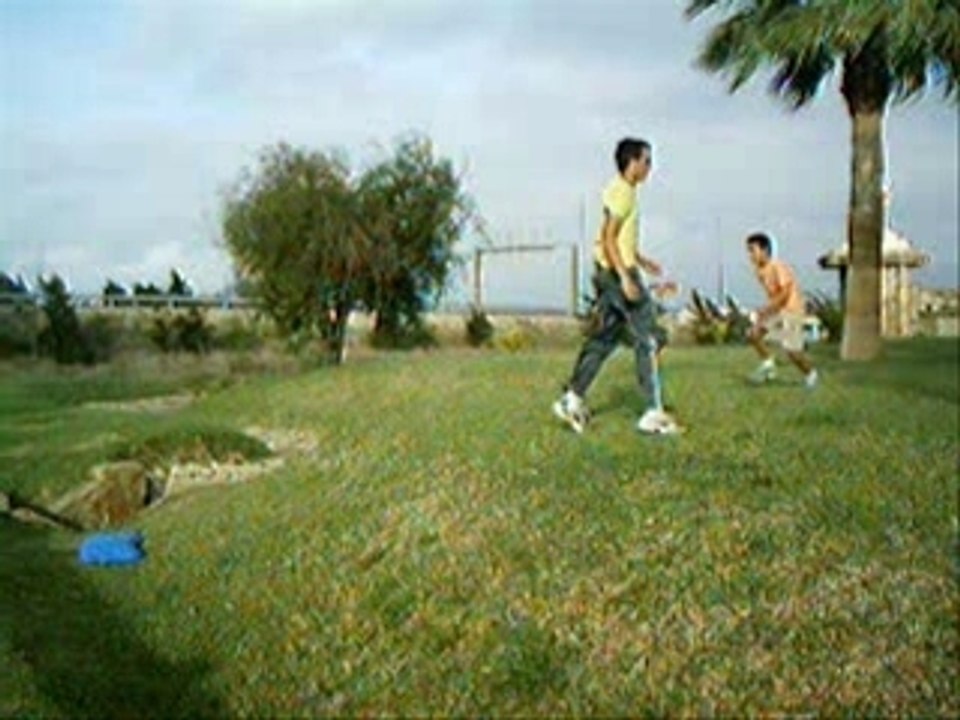 kaida de kabesa al hacer un front flip