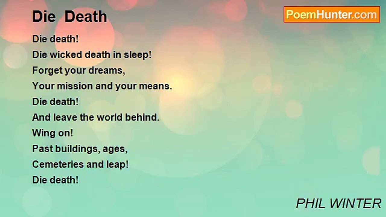 PHIL WINTER - Die  Death