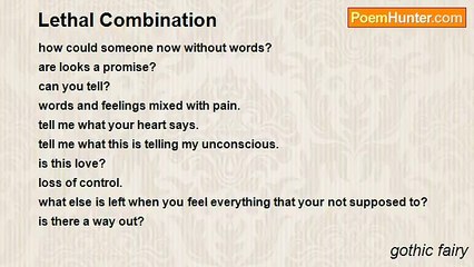 gothic fairy - Lethal Combination