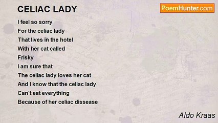 Aldo Kraas - CELIAC LADY