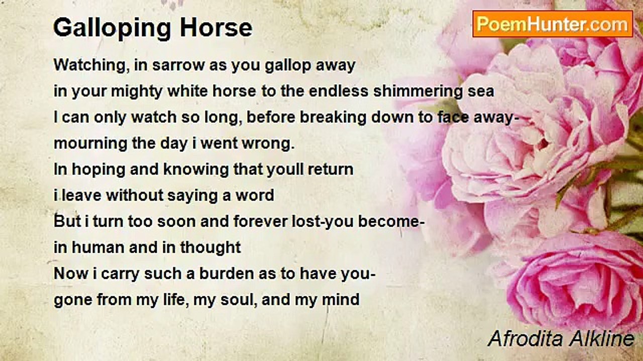 Afrodita Alkline - Galloping Horse