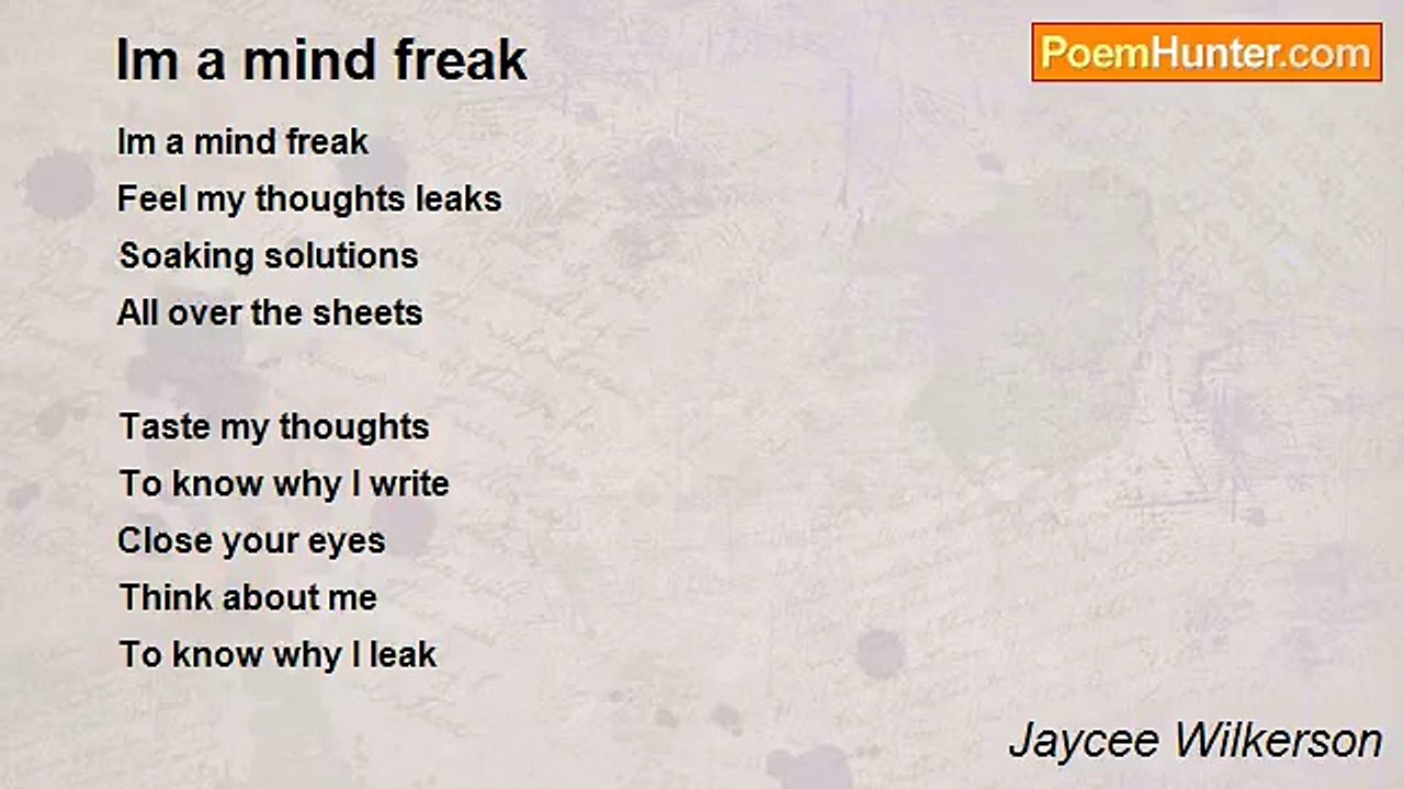 Jaycee Wilkerson - Im a mind freak