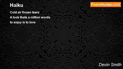 Devin Smith - Haiku