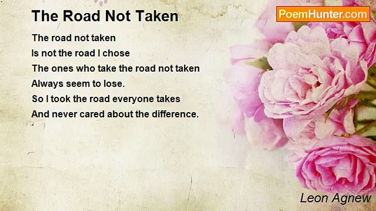 Leon Agnew - The Road Not Taken