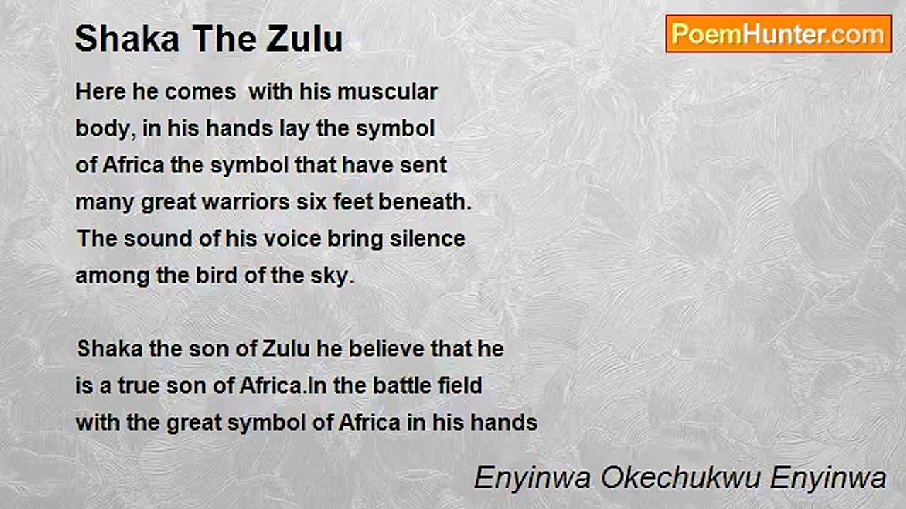 Enyinwa Okechukwu Enyinwa - Shaka The Zulu