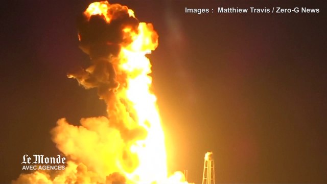 Explosion en plein vol d'une fusée de la NASA