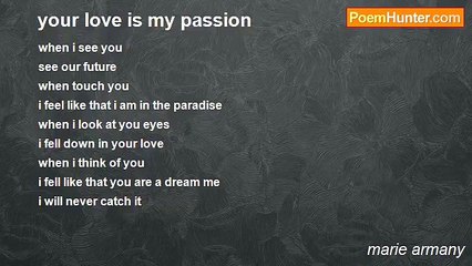 marie armany - your love is my passion
