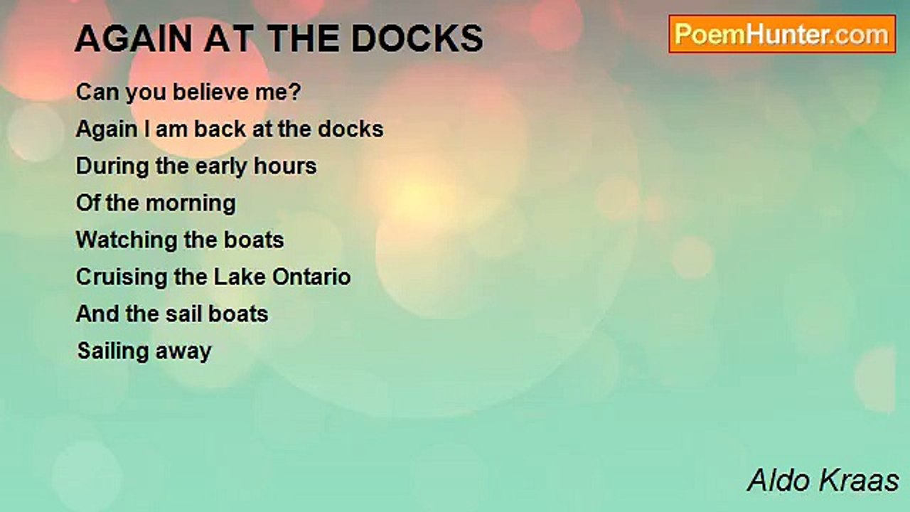 Aldo Kraas - AGAIN AT THE DOCKS