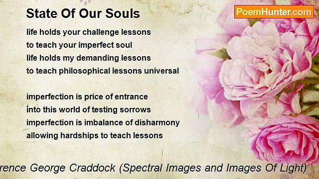 Terence George Craddock (Spectral Images and Images Of Light) - State Of Our Souls