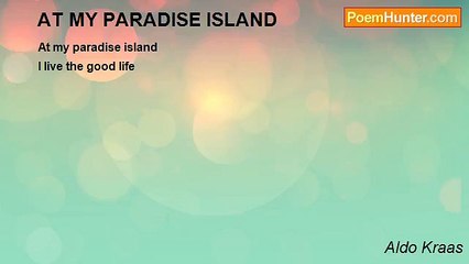Aldo Kraas - AT MY PARADISE ISLAND