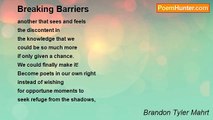 Brandon Tyler Mahrt - Breaking Barriers