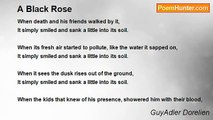 GuyAdler Dorelien - A Black Rose