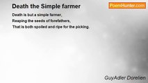 GuyAdler Dorelien - Death the Simple farmer