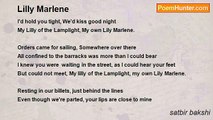 satbir bakshi - Lilly Marlene