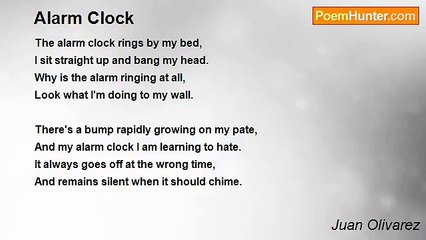 Juan Olivarez - Alarm Clock