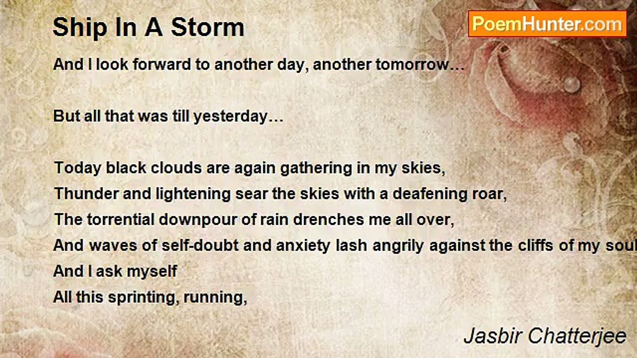 Jasbir Chatterjee - Ship In A Storm