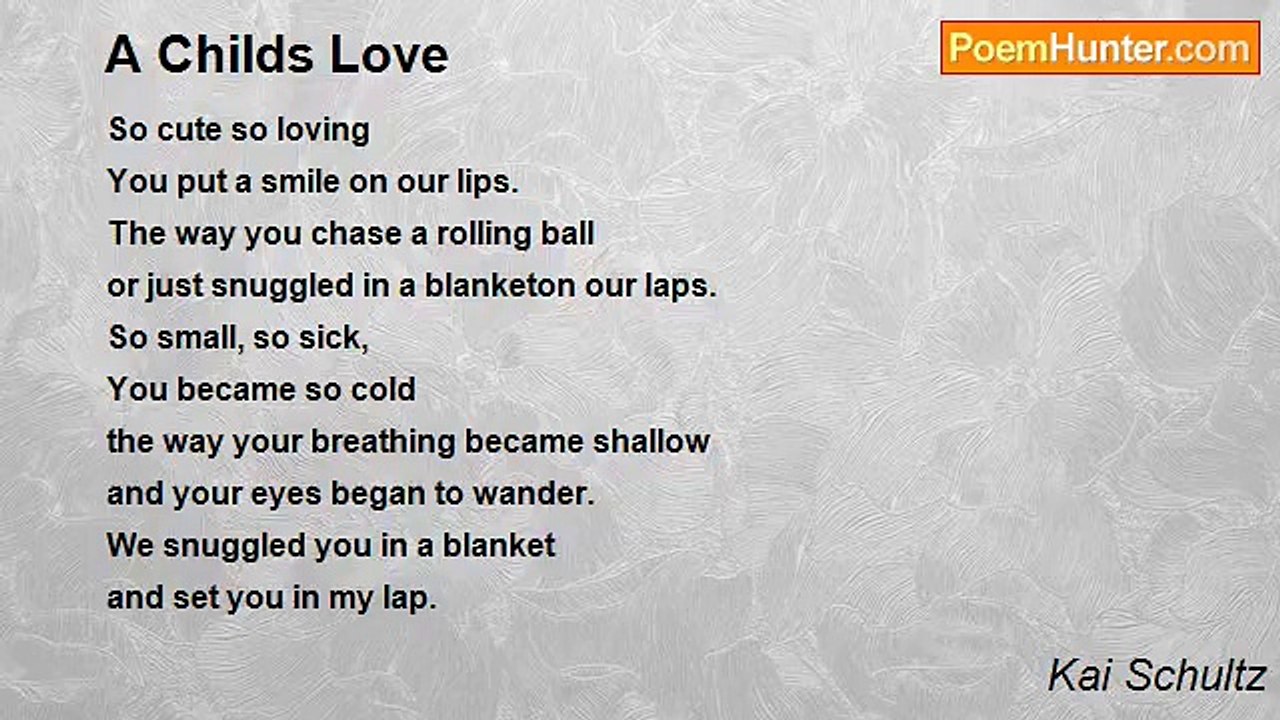 Kai Schultz - A Childs Love