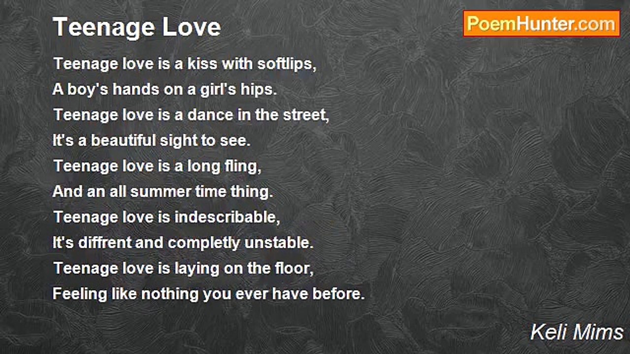 Keli Mims - Teenage Love