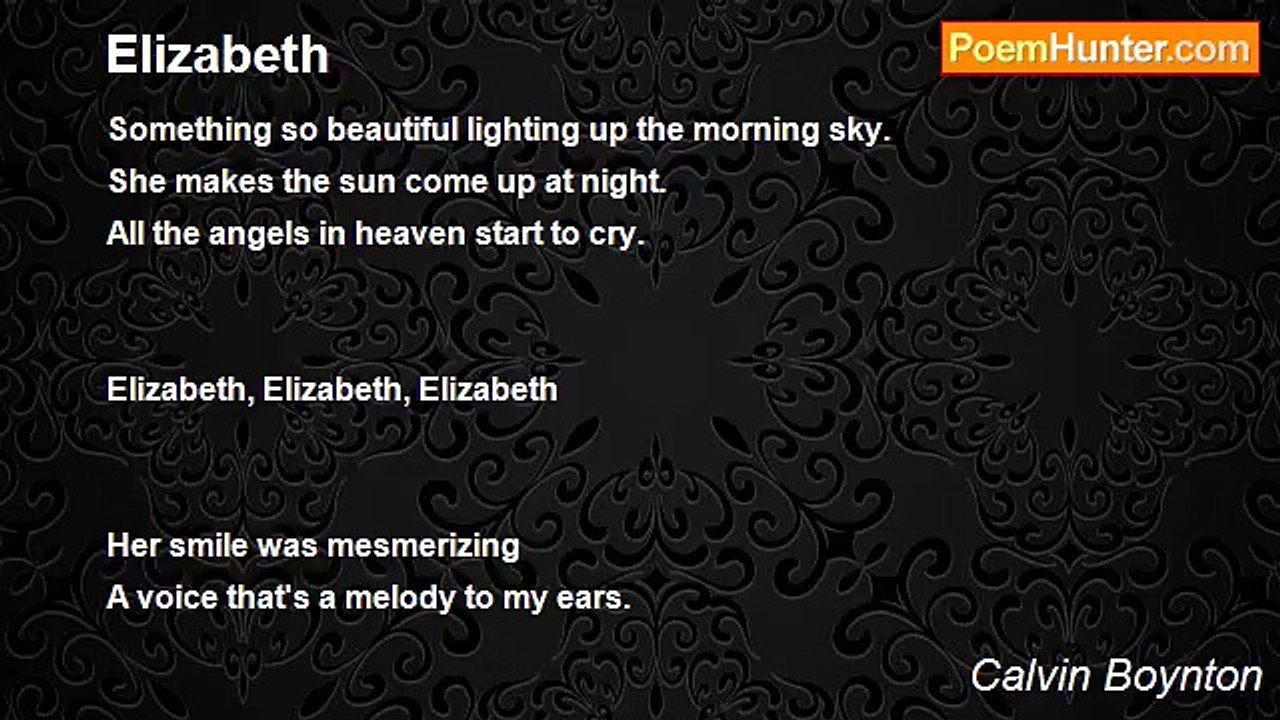 Calvin Boynton - Elizabeth