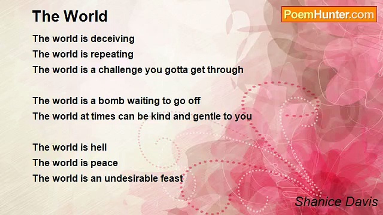 Shanice Davis - The World