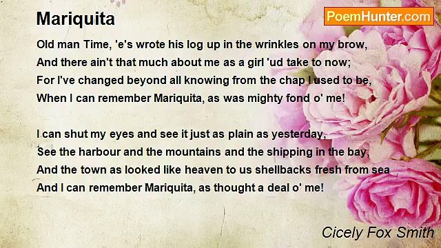 Cicely Fox Smith - Mariquita