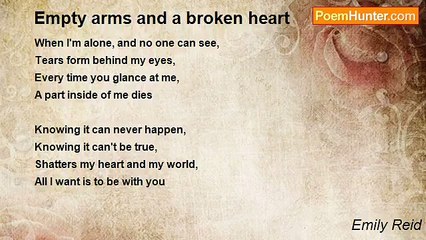 Emily Reid - Empty arms and a broken heart