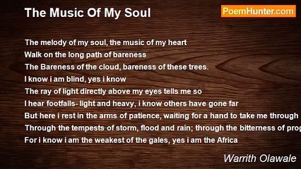 Warrith Olawale - The Music Of My Soul