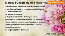 Jose Maria Eguren - Marcha Fúnebre de Una Marionette