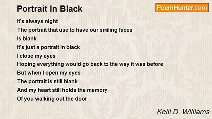Kelli D. Williams - Portrait In Black