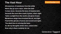 Genevieve Taggard - The Vast Hour