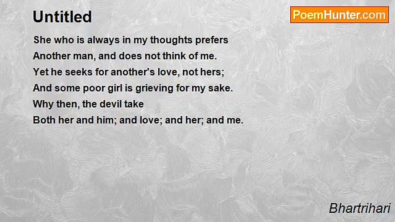 Bhartrihari - Untitled