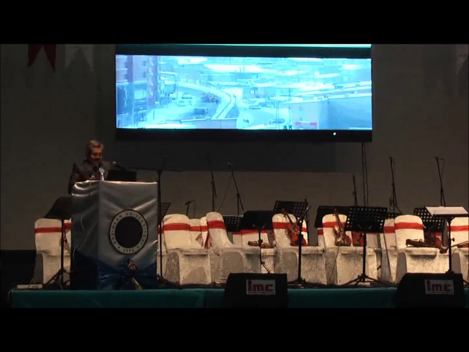 Prof.Dr.Necdet ÜNÜVAR'ın Katıldığı Erzincan Üniversitesi Akademik Yıl Açılışı 17.10.2014