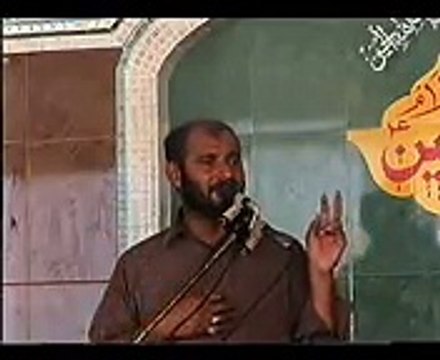 ZAKIR SYED KAZIM HUSSAIN SHARAZI OF BHULWAL (SHAHADAT ALI ASGHAR A.S) MASAIB HE MASAIB AT CHOTI ZAREEN 0300-2873292