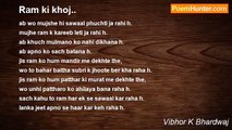 Vibhor K Bhardwaj - Ram ki khoj..