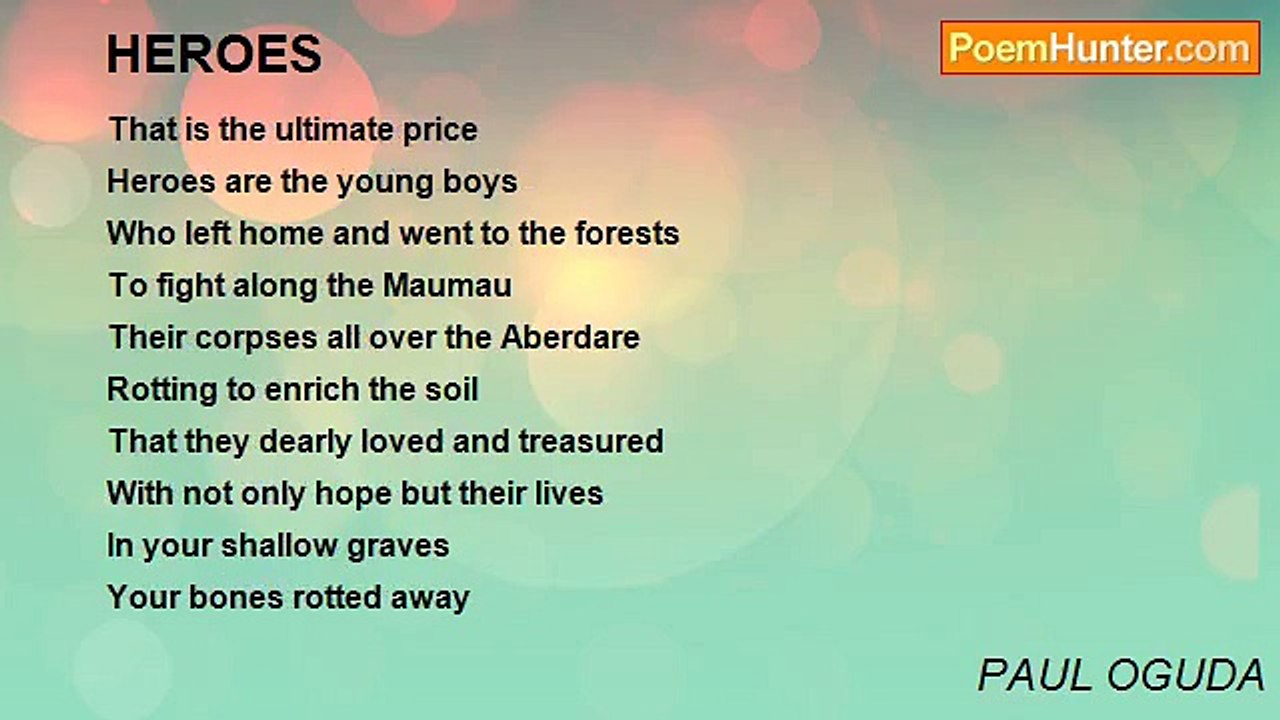 PAUL OGUDA - HEROES