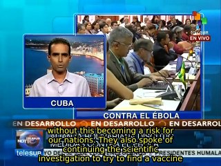 ALBA countries approve 28 lines of action to combat and prevent Ebola