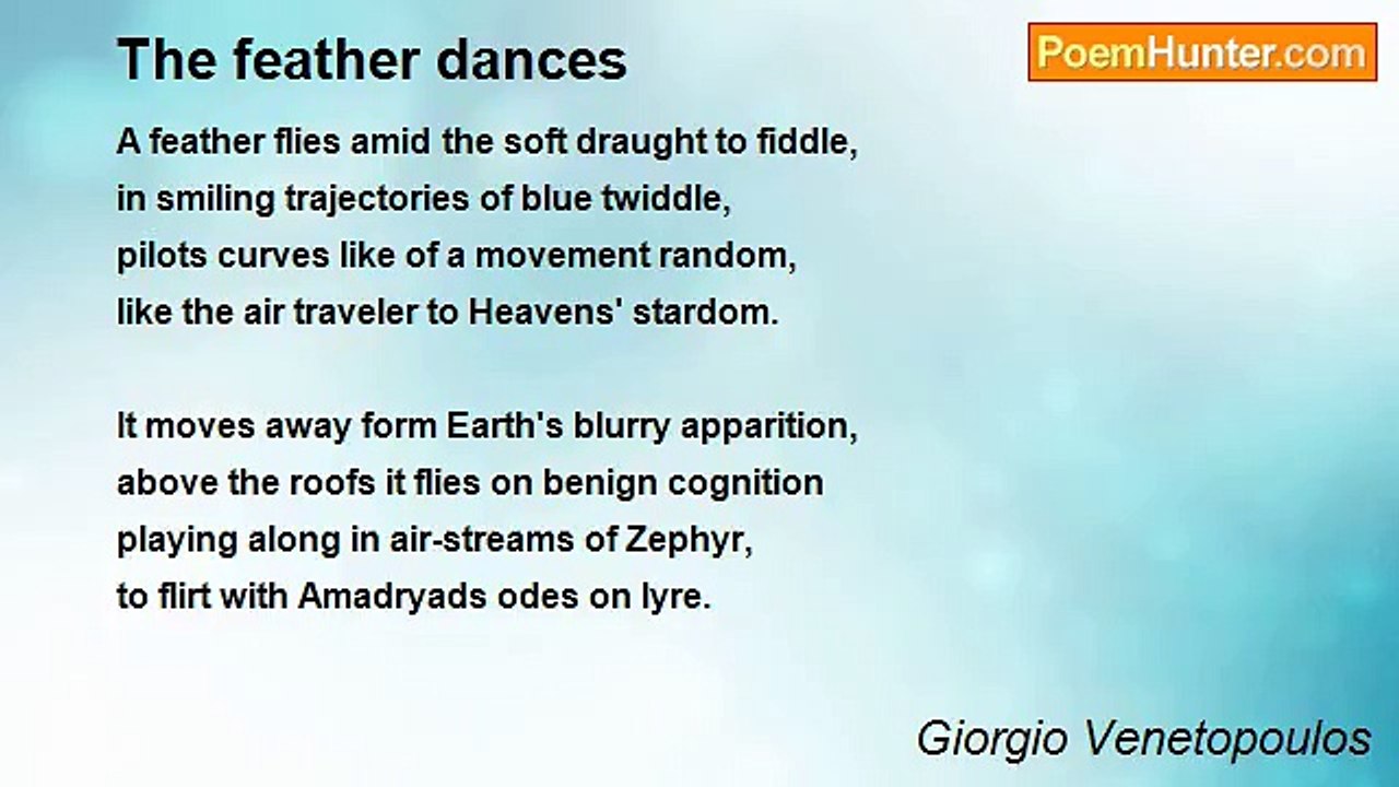 Giorgio A. V. - The feather dances