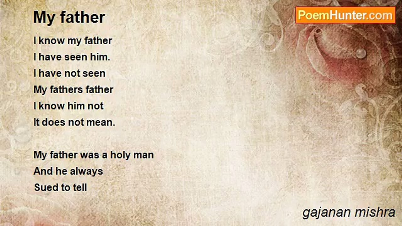 gajanan mishra - My father