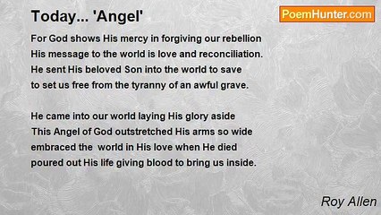 Roy Allen - Today... 'Angel'