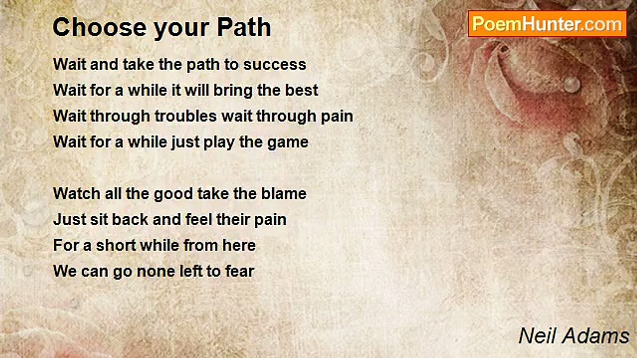 Neil Adams - Choose your Path