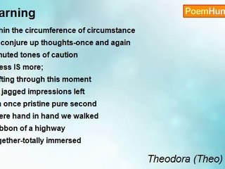 Theodora (Theo) Onken - Warning