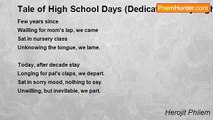 Herojit Philem - Tale of High School Days (Dedicated to my high school friends and teachers)