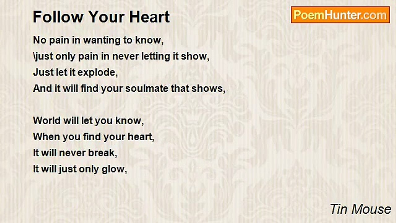 Tin Mouse - Follow Your Heart