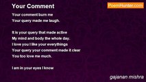 gajanan mishra - Your Comment