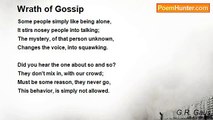 G.R. Gaus - Wrath of Gossip