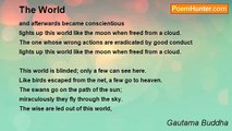 Gautama Buddha - The World