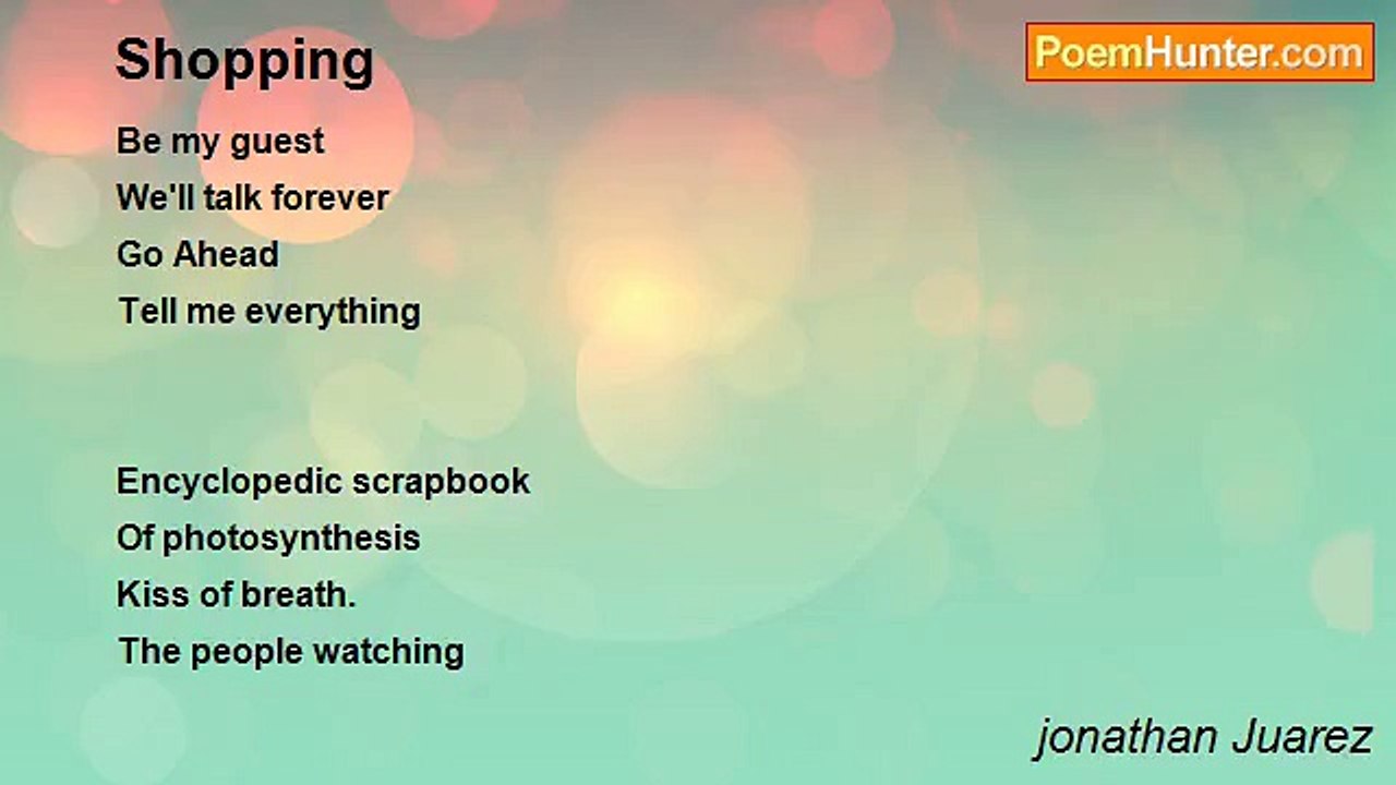 jonathan Juarez - Shopping