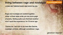 gershon hepner - living between rage and nostalgia